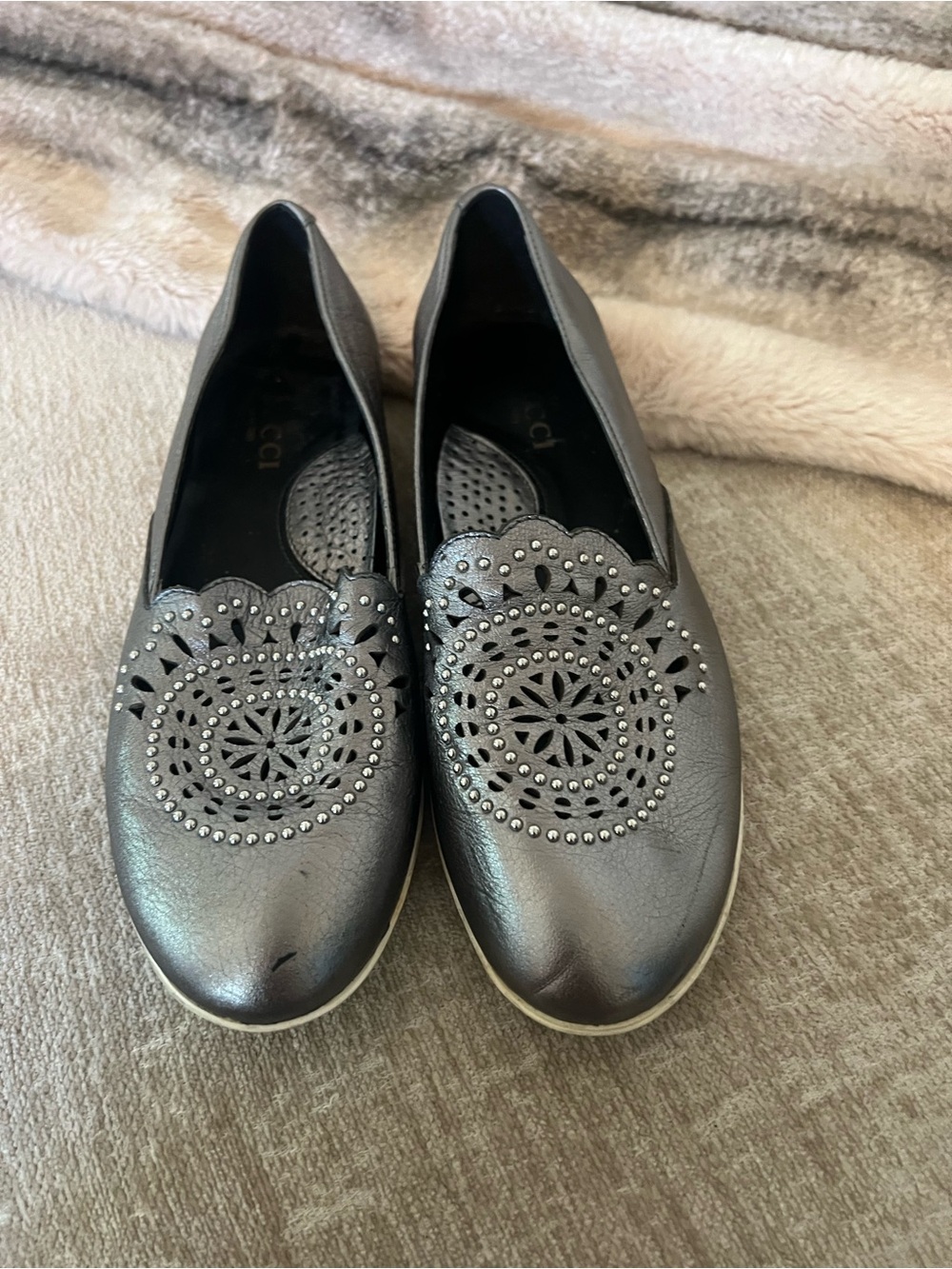 7.5 Sesto Meucci Ben Comfort Loafer, Italian Leather Slip-On Flats
